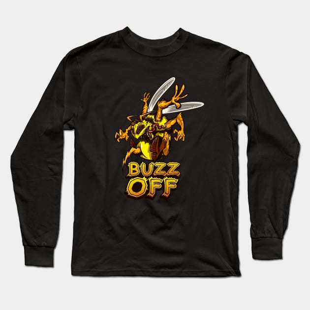 Buzz Off! Long Sleeve T-Shirt by poopsmoothie